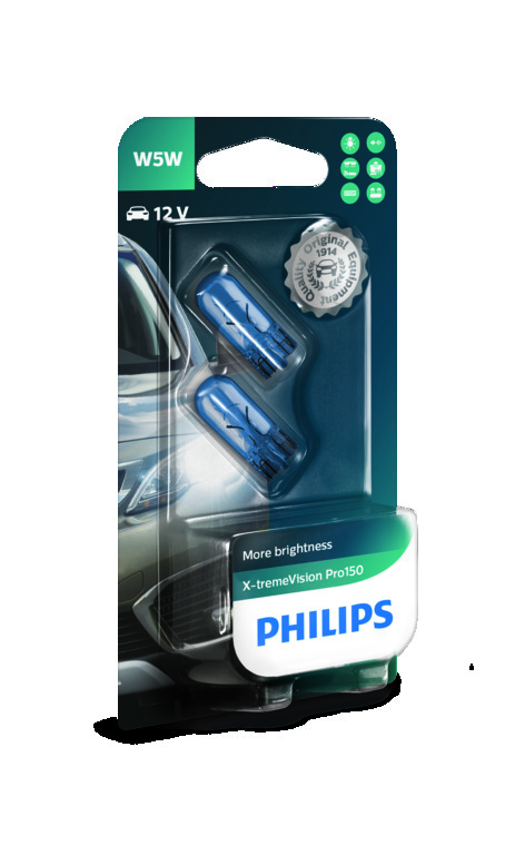 PHILIPS X-treme Vision Pro150 (W5W, 12961XVPB2)