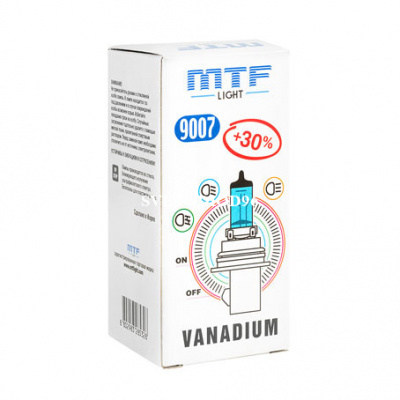 Купить MTF Light HB5 9007 12V 65/55W Vanadium 5000К | Svetodiod96.ru